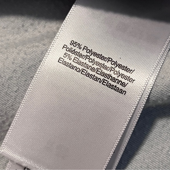 Women’s DKNY Sport soft velour hoodie in Ice Blue, size L - Picture 9 of 9